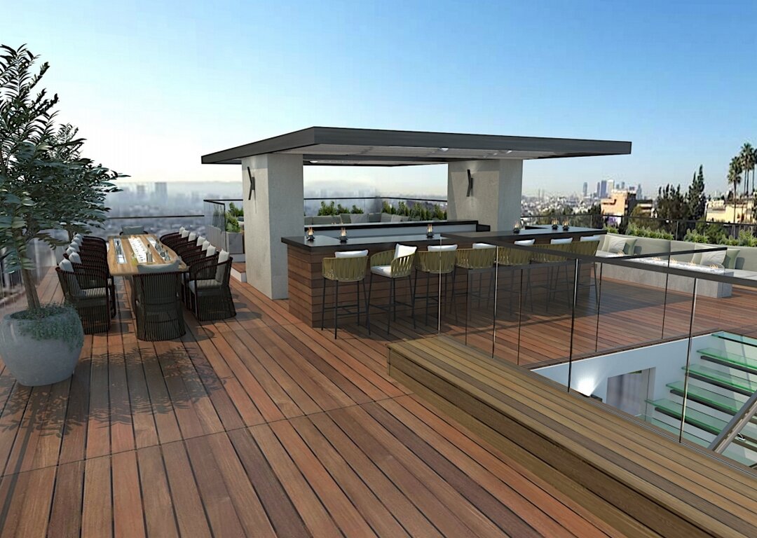 Terrace 3D Rendering and Visualization