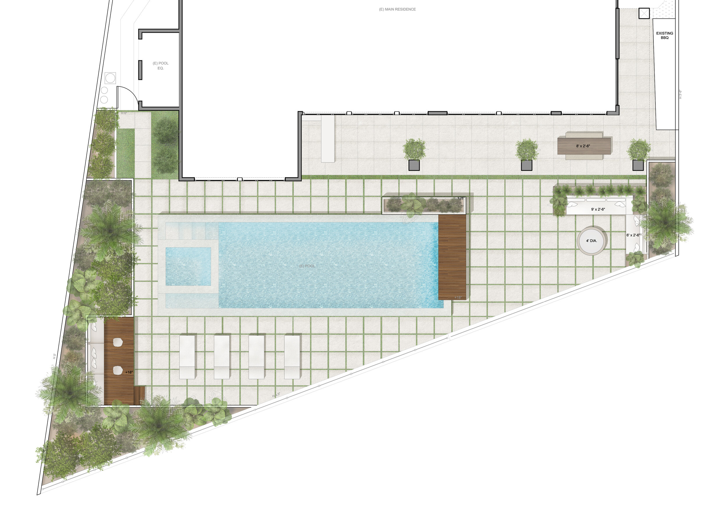 Floor plan, Rendering