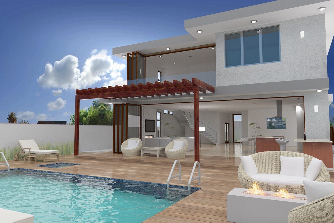 Full Back Yard 3D Design