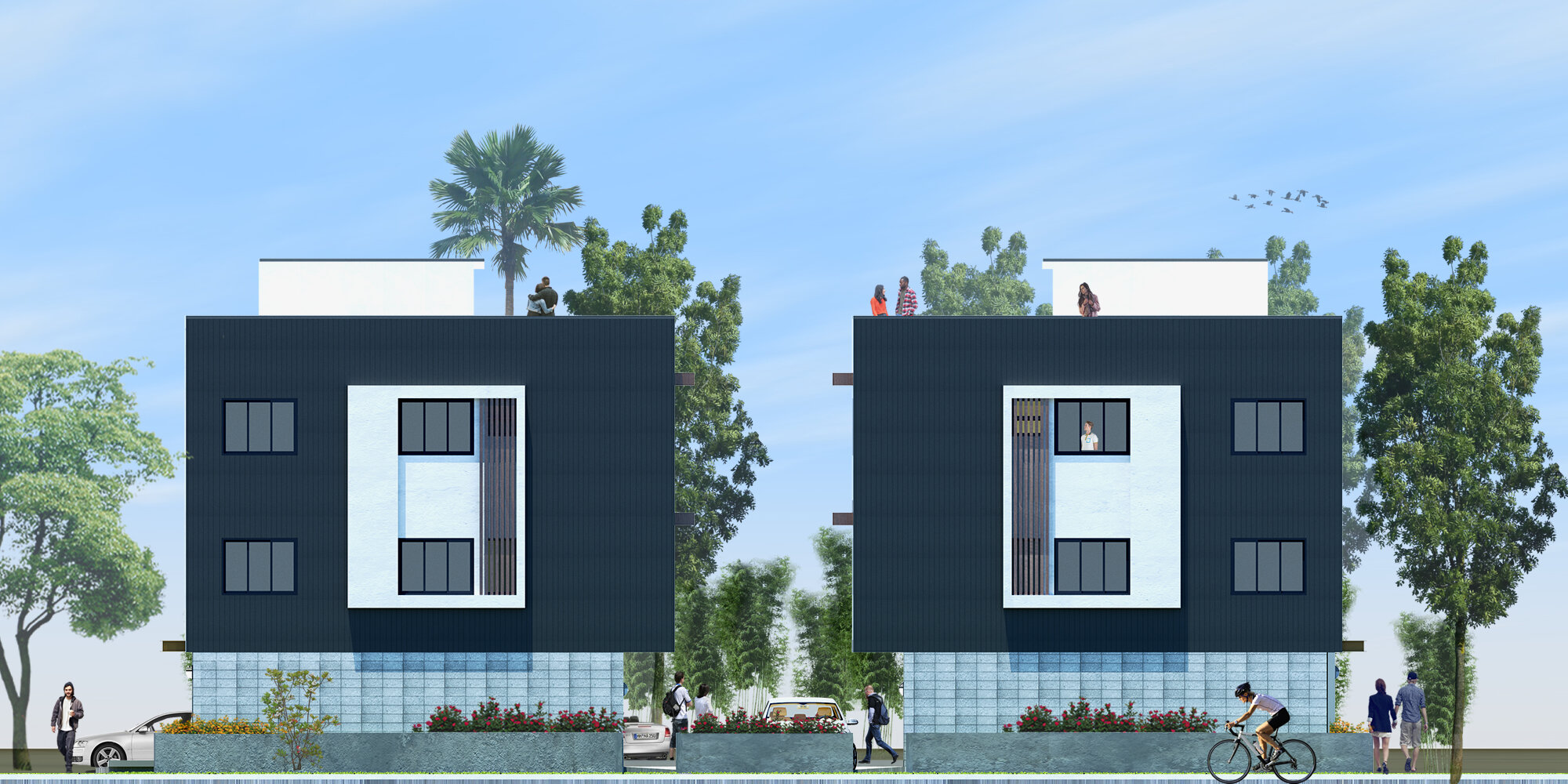 Floor plan, Rendering
