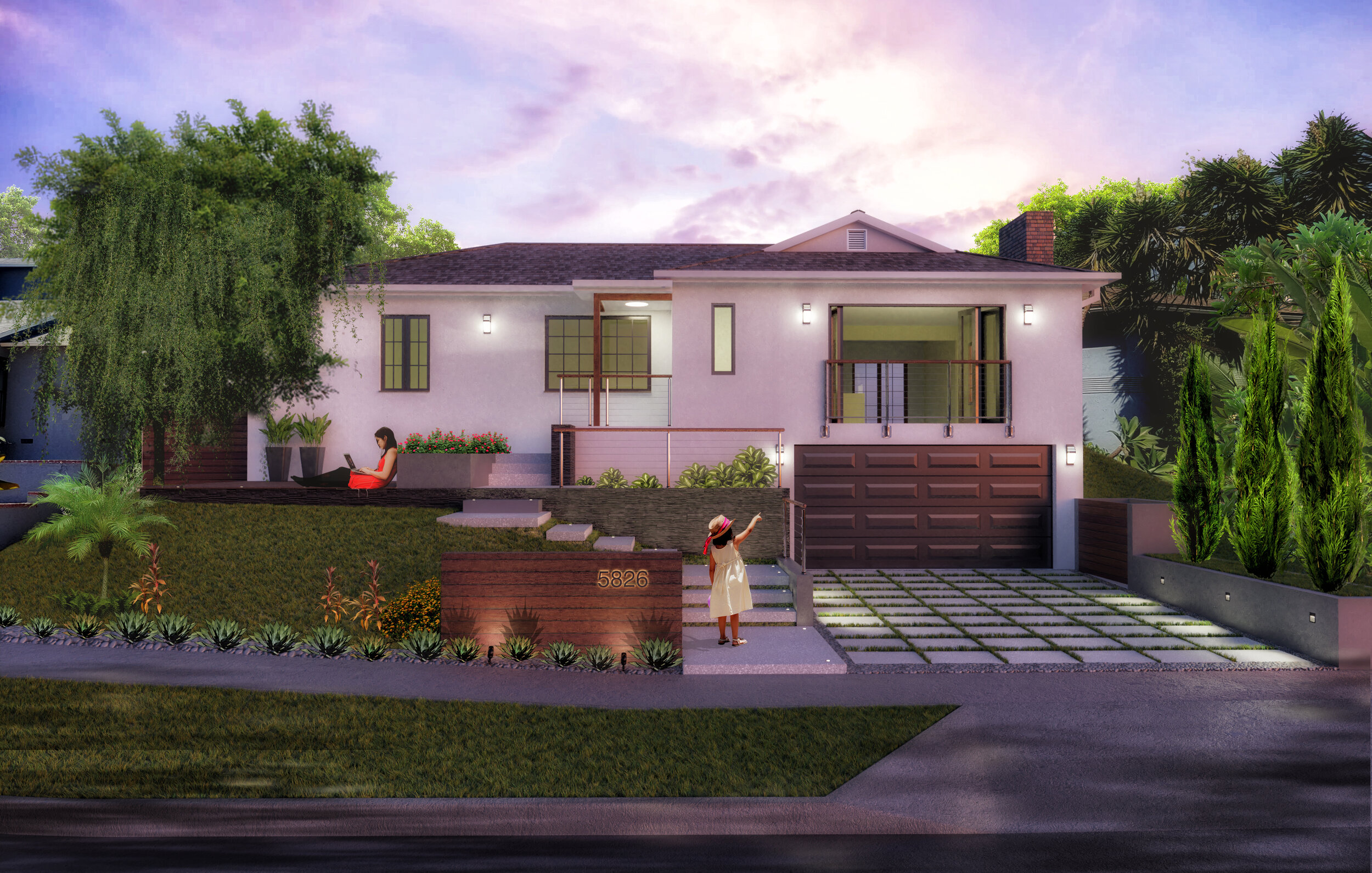 Home 3D Rendering and Visualization