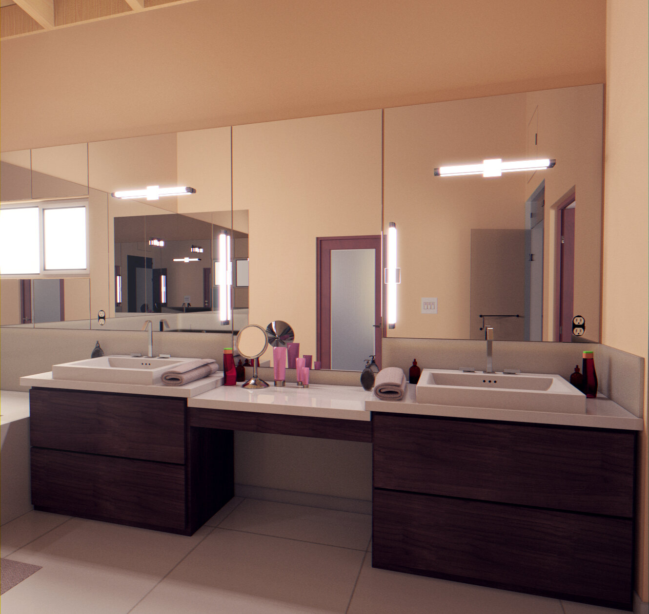 Bathroom 3D Rendering & Visualization