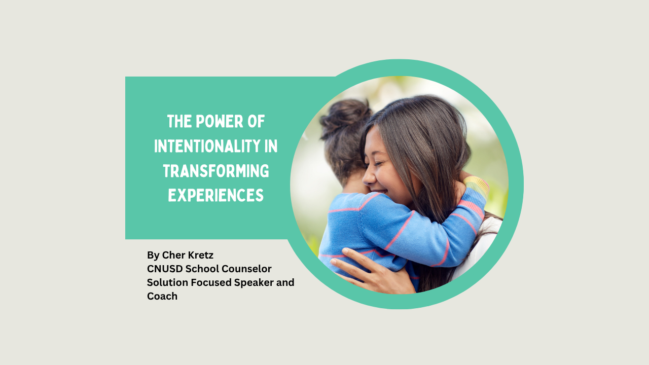 The Power of Intentionality in Transforming Experiences
