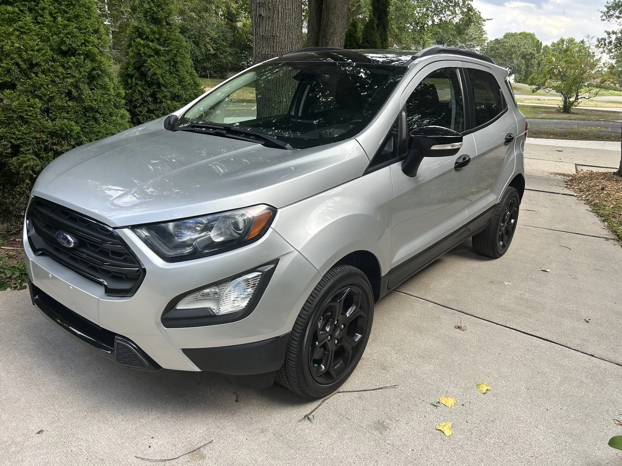 2022 Ecosport SES totally loaded, 4x4, heated leather and heated steering wheel, sunroof, everything.