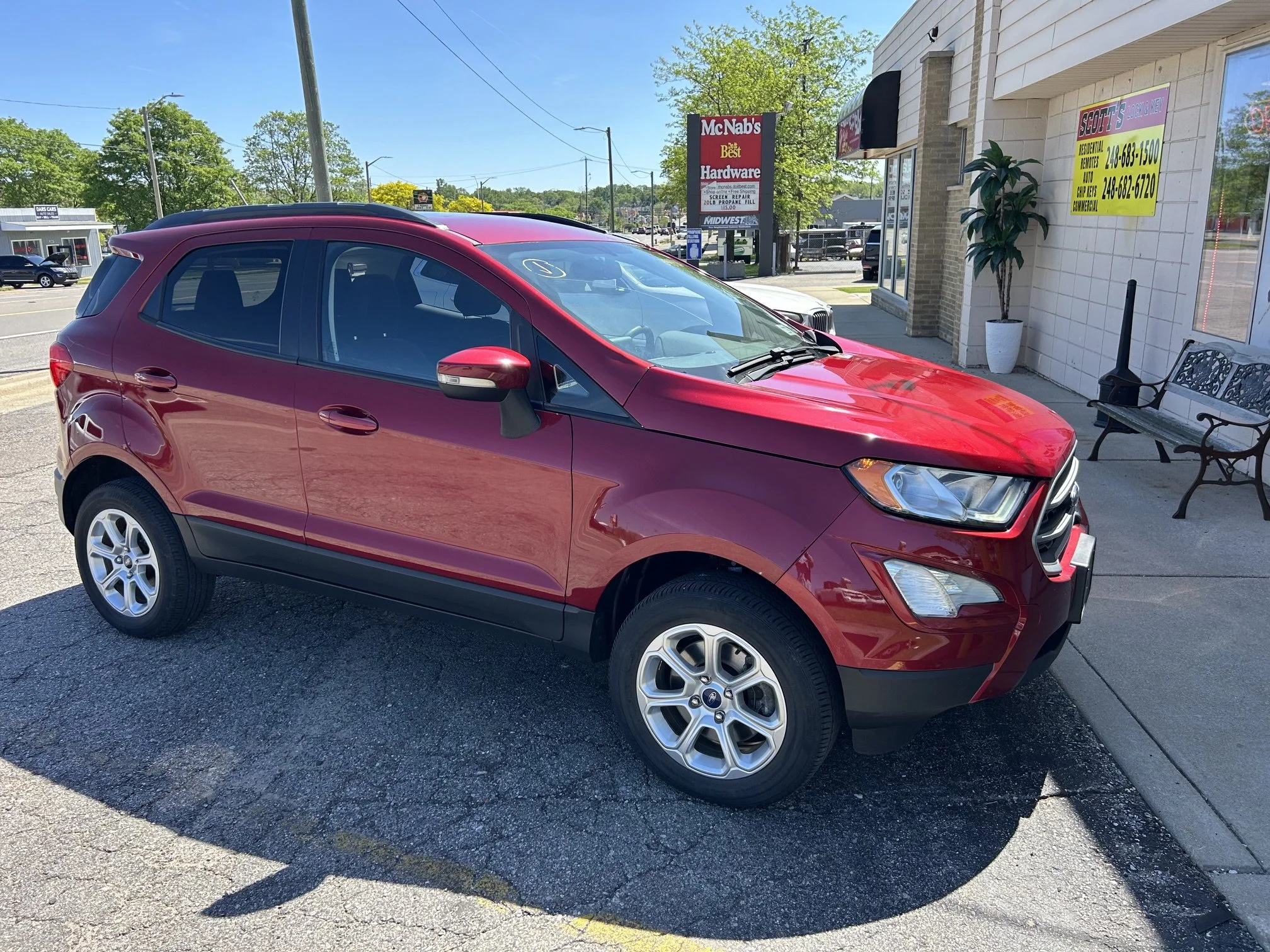 2021 ECOSPORT  S.E.  4X4, SUNROOF, HEATED SEATS,  ONLY 21K MILES.