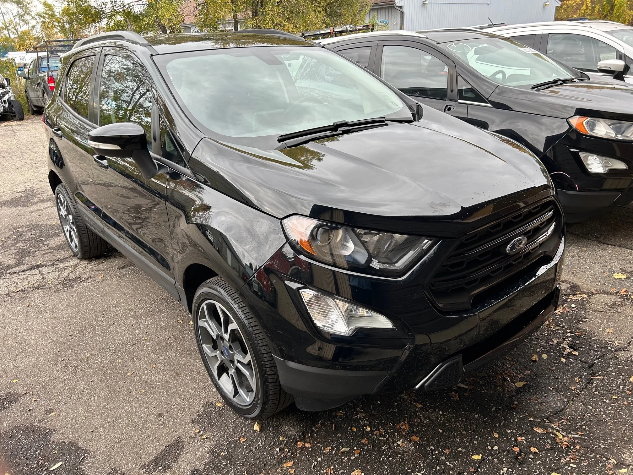 (3)2022 Ecosports  BLACK TITANIUM 21K MI, SMOKY BLUE SES 17K MI, AND A DARK BLUE SE 11K MILES. ALL HAVE 4X4 SUNROOF, HEATED SEATS.