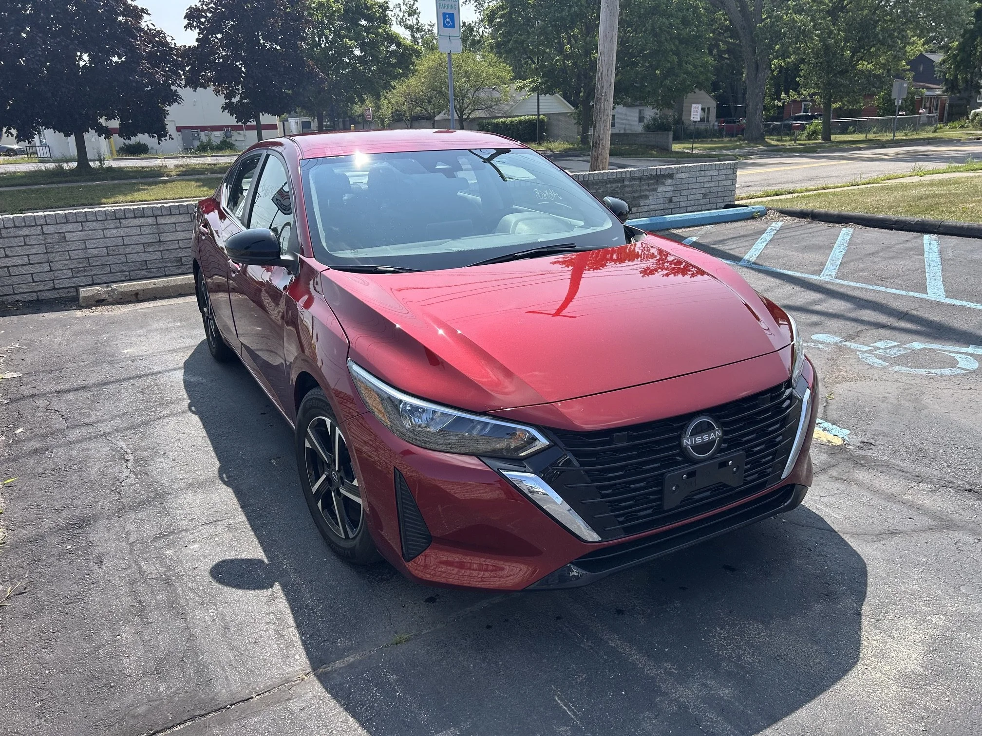 2024 NISSAN SENTRA SV only 5k miles !  READY IN MID-AUGUST.