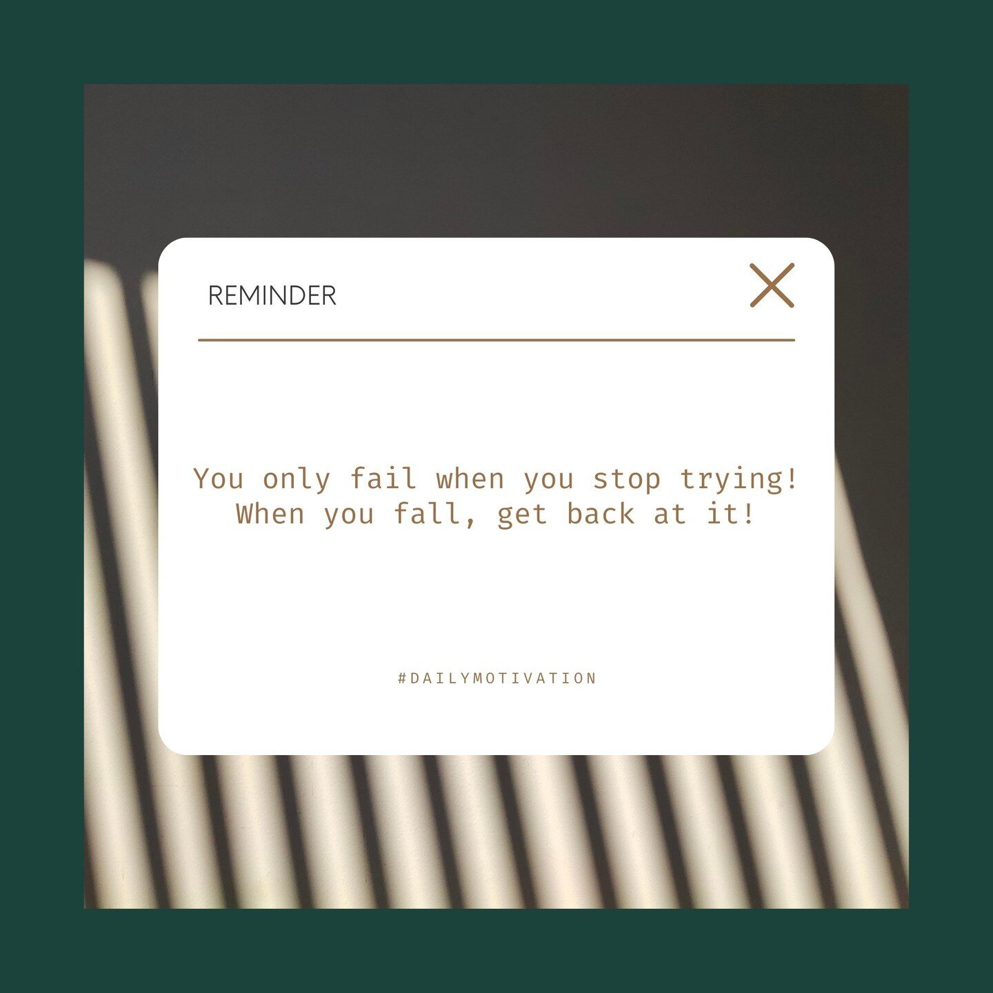 Let's talk failures. Here is what I&rsquo;ve learned from them:
- it's okay to start over
- if it doesn't sit right in your gut, it probably isn't right for you.
- do something creative, every day. Some days you'll kill it, other days you won't and t