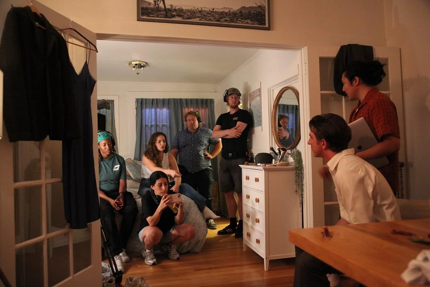 Fragments | Day 2 | BTS by @megriegs 
This team!!!! 🎥🤍