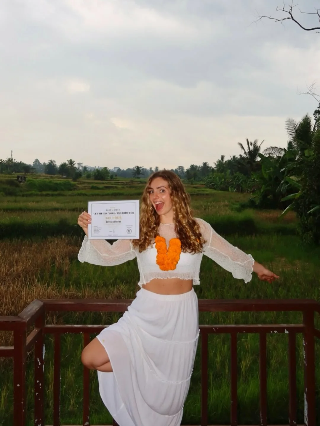 Update!! 200 Hours Later &amp; she&rsquo;s a certified yoga instructor!!! Can&rsquo;t even begin to explain how magical and meaningful this month living in Bali was &mdash; and all the soul connections made along the way. I cannot wait to start shari