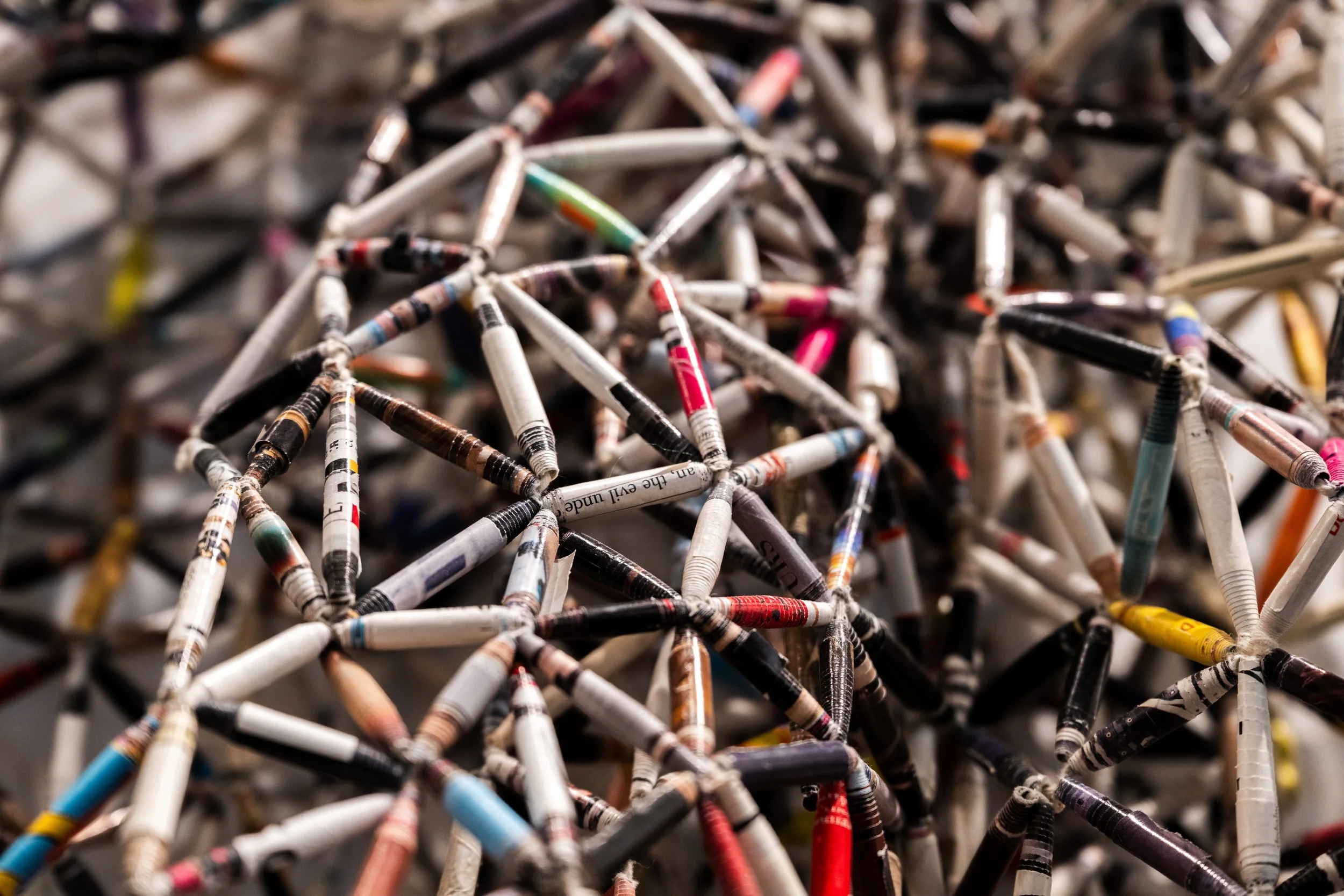 detail of Kate Rusek sculpture