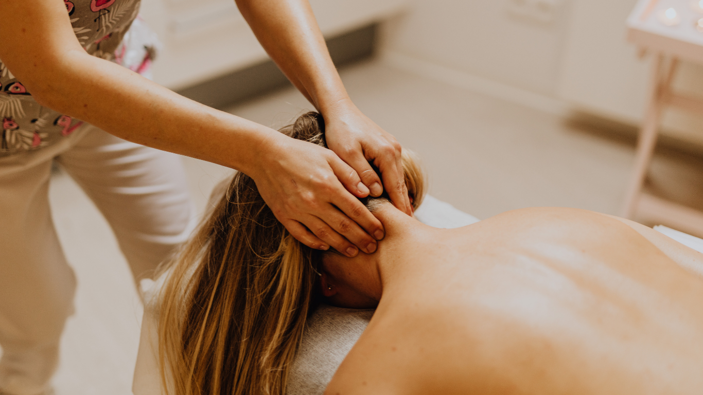 experience the tension relief with buccal massage