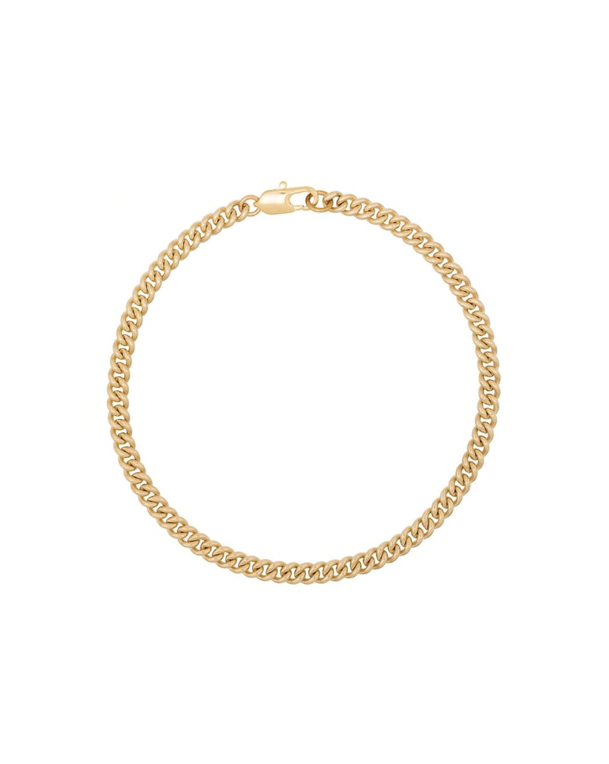 Laura Lombardi Curb Chain Anklet: