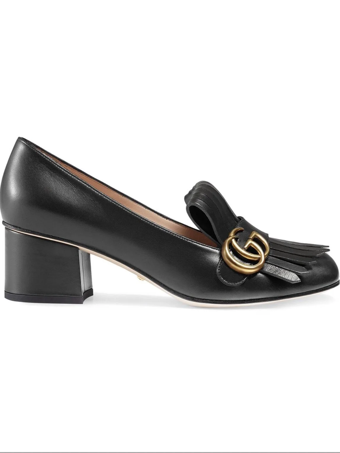 Gucci Monogram Pumps: