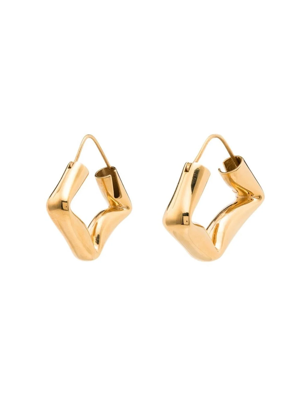 All Blues Gold Vermeil Earrings: