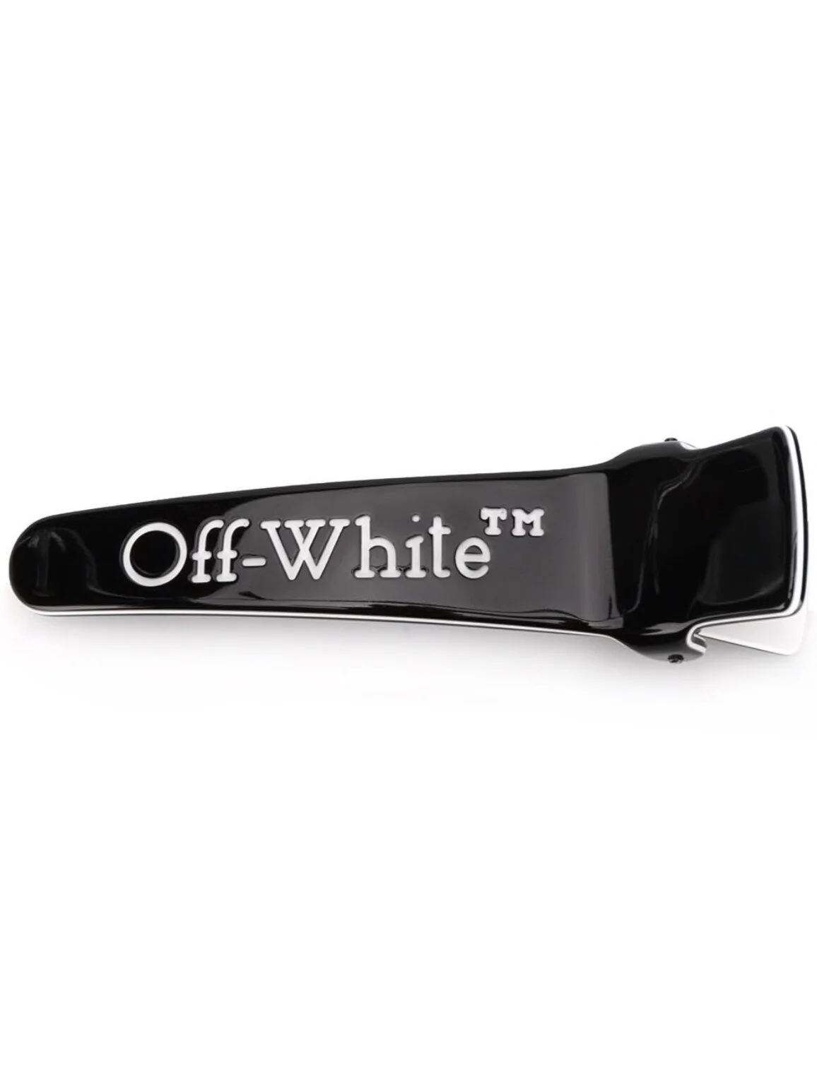 Off-White Hair Clip: