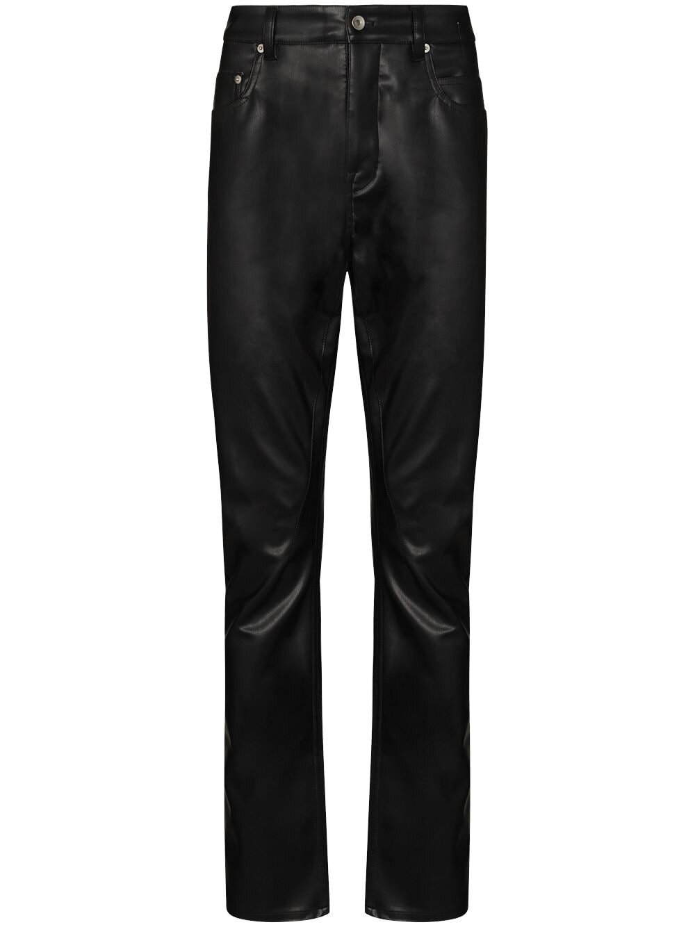 Rick Owens DRKSHDW Detroit Faux Leather Trousers