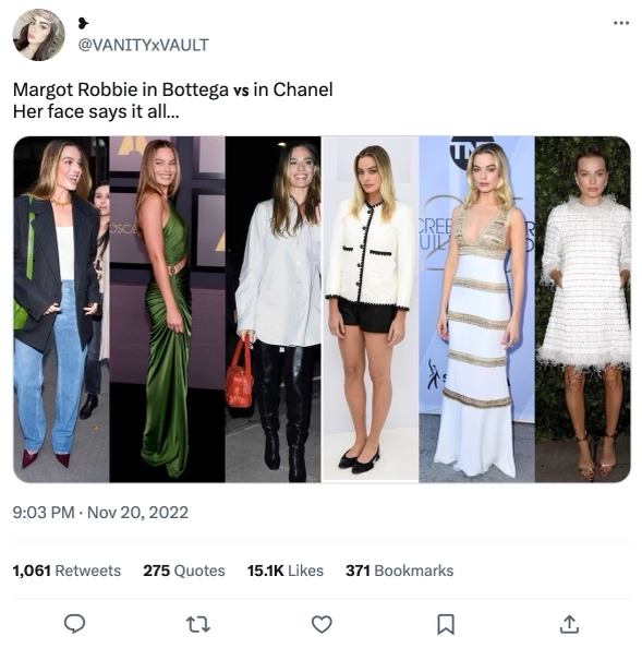 Chanel is the worst thing that has ever happened to celebrity red carpet  looks” — Queen's Fashion Industry Network