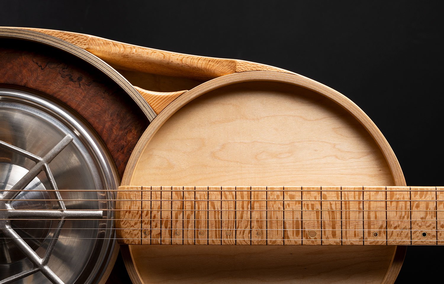 An alternative strategy for Lap Steel &amp; Resonator guitar design