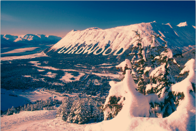 Girdwood Penguin Ridge postcard