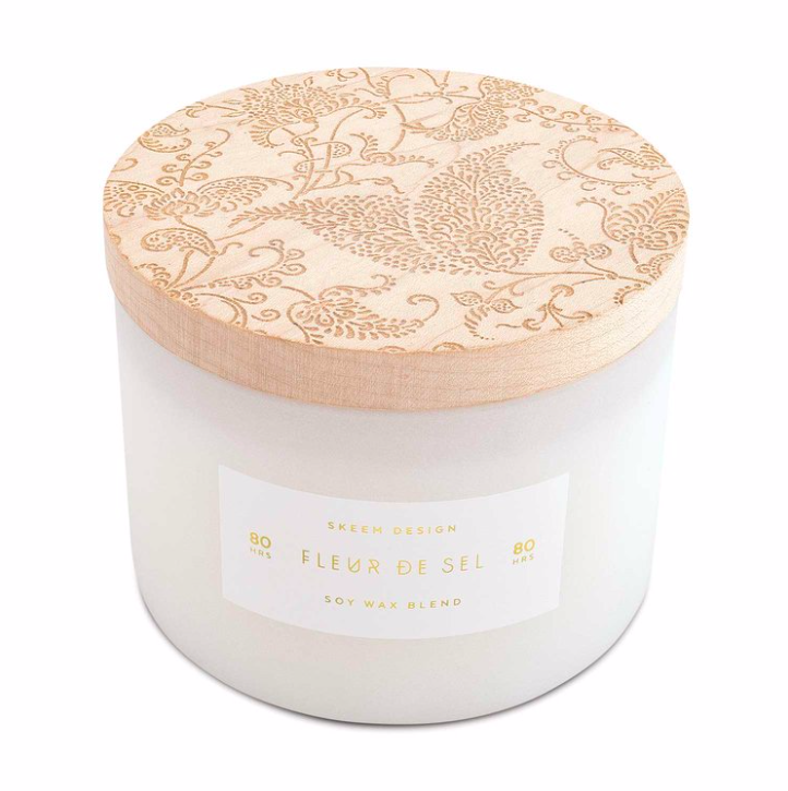 Fleur de Sel 3-wick candle