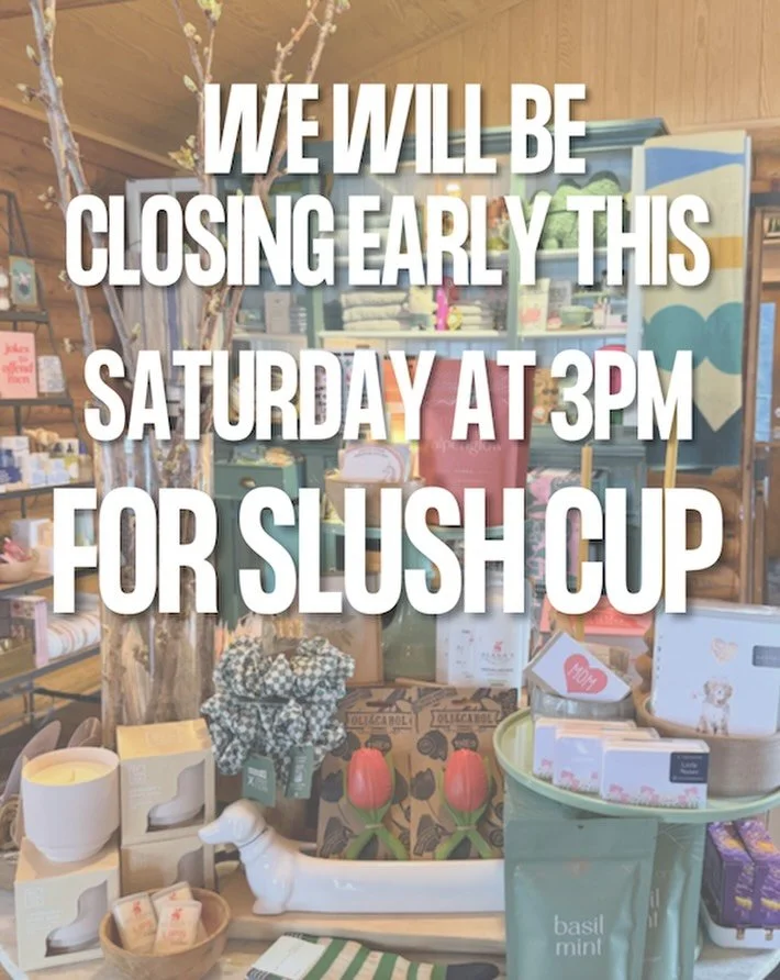 We will be closing at 3pm this Saturday for Slush Cup festivities. We will reopen at noon on Sunday. Check out @jackspratak for rooftop music.