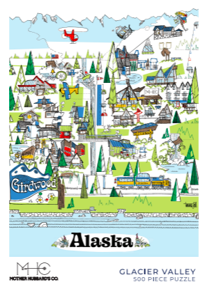 Glacier Valley Girdwood Puzzle
