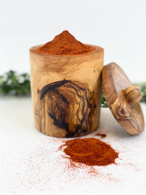Olive Wood Spice Jars