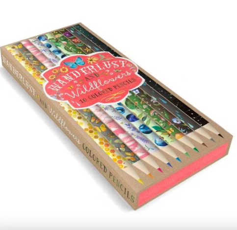 Wanderlust and Wildflowers Colored Pencils