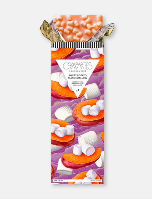Sweet Potato Marshmallow Chocolate Bar