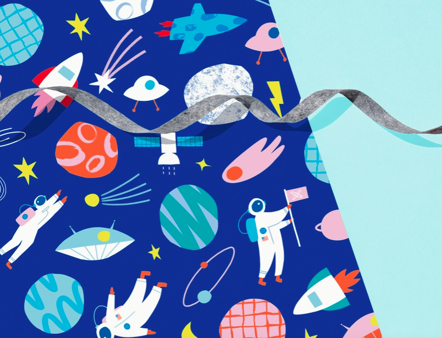 Interstellar Space Wrapping Paper