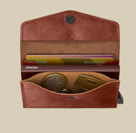 Envelope Wallet in Vintage Cognac