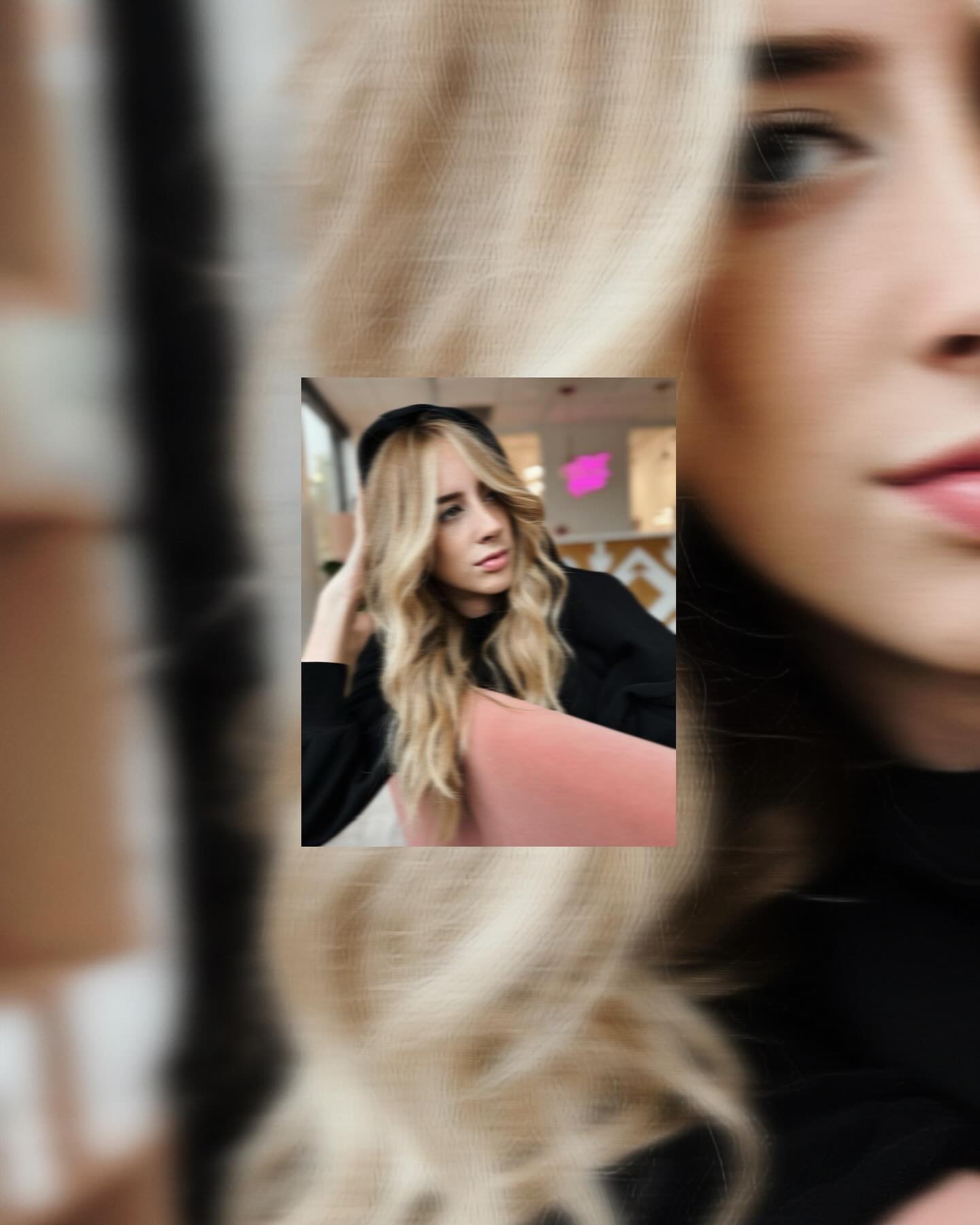 Living the trippy blonde life&mdash;golden hues, wild vibes 😎

mane artist: @antigone.nativemane 
mane muse: @livclukey 
color: @randcopro
