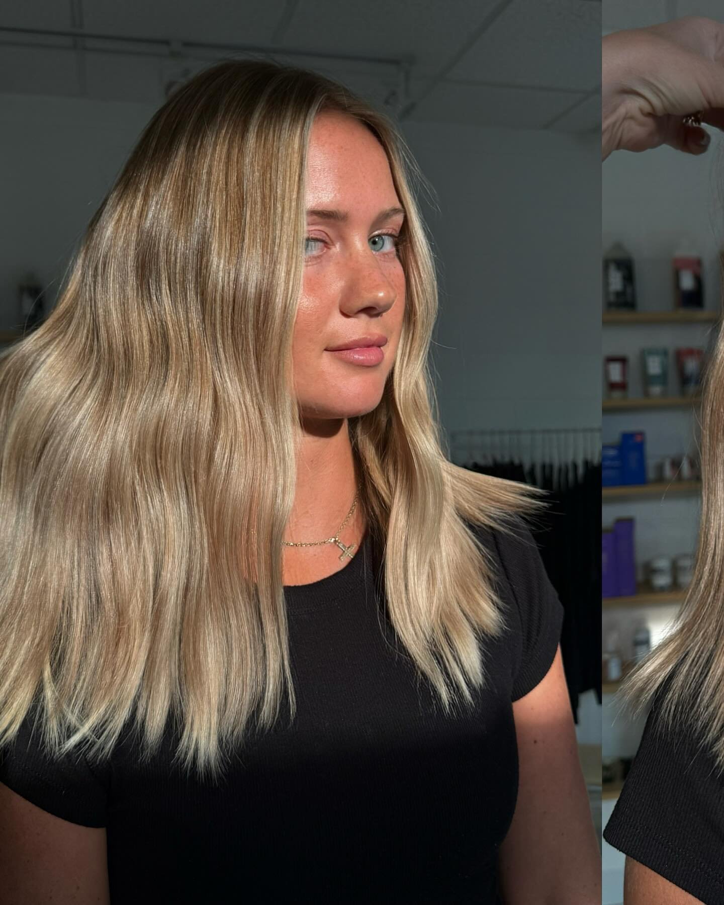 GLAZIN&rsquo; into the 🌞

wowwww @morgan.nativemane this transformation + color is insaneeeee 😍

mane muse: @jordiabramczyk 
color: @randcopro