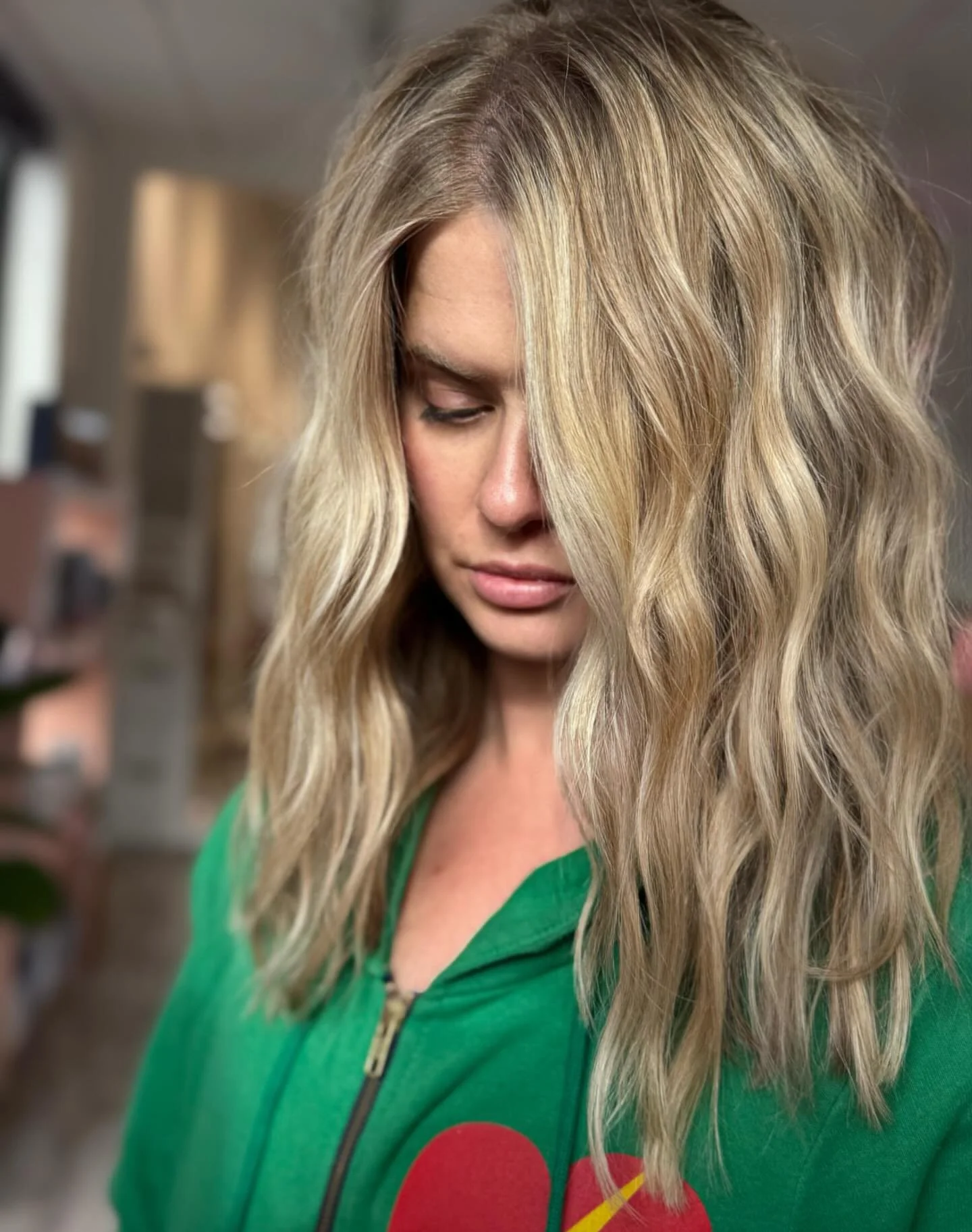 Undone - effortless - perfectly lived-in ✨ &amp;&amp; 2 days b4 Christmas lookin&rsquo; like a straight present 🎁 our babe @morgan.nativemane wrapping&rsquo; up the end of the year in style⚡️