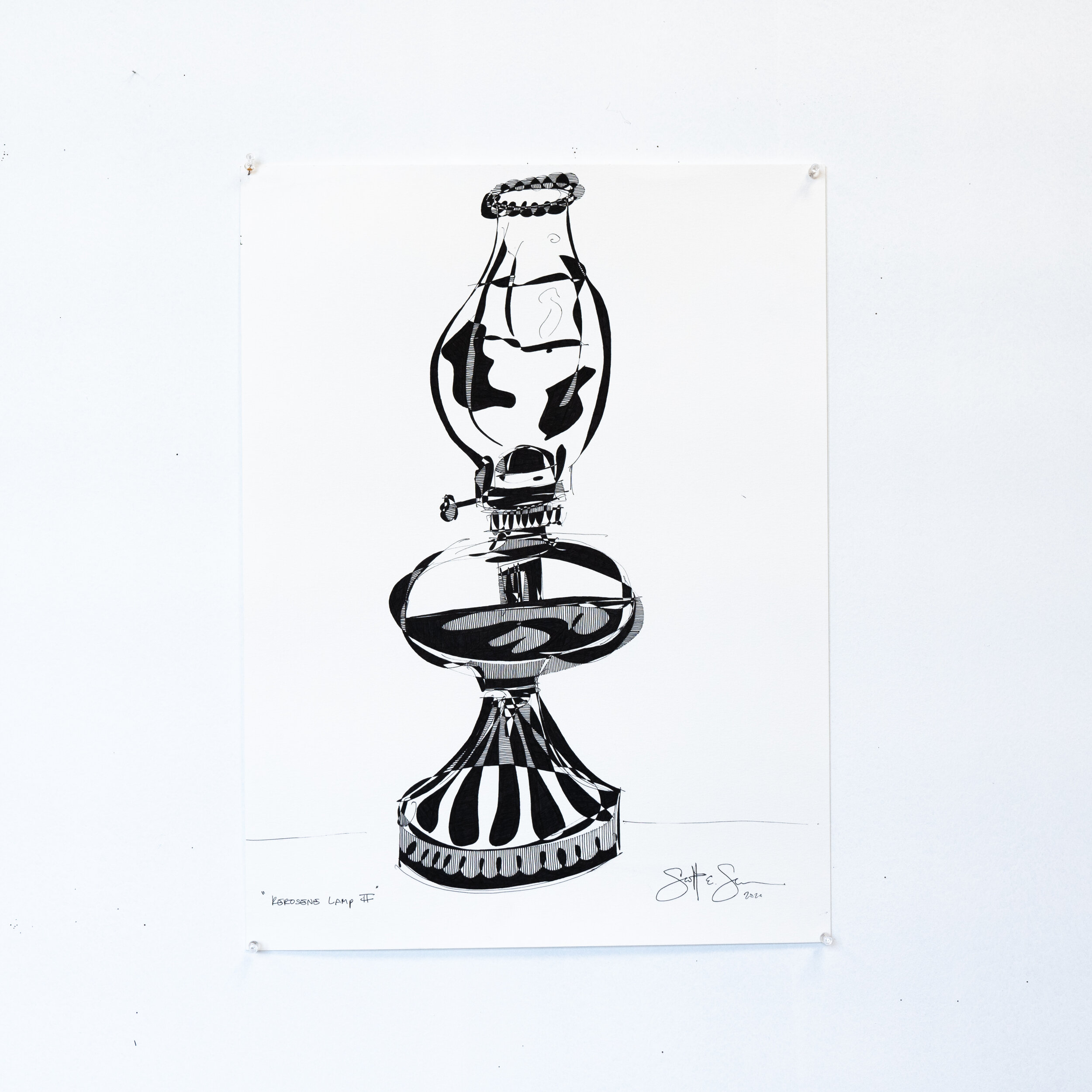 Kerosene Lamp II, 2020