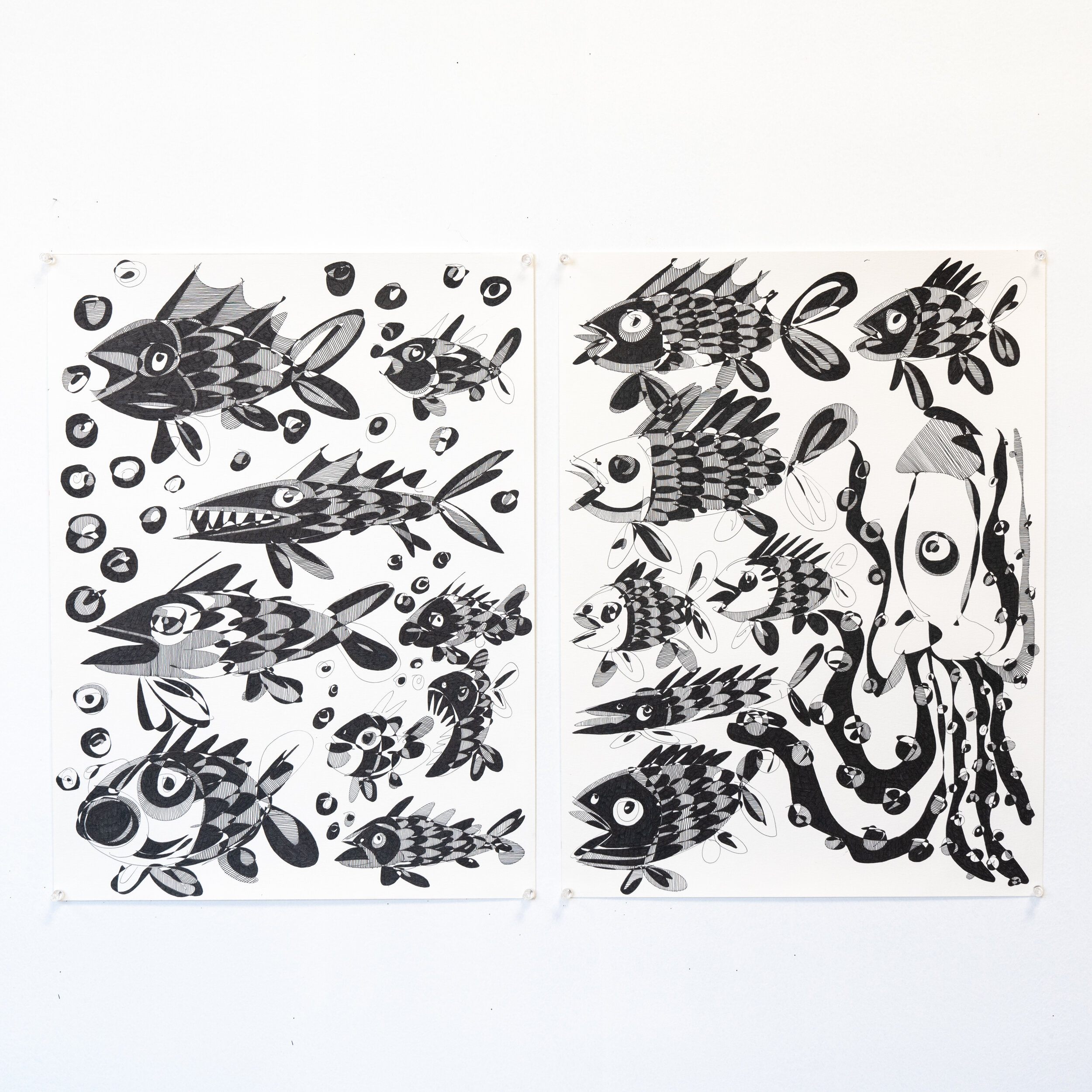 Elephant In The Room (Diptych) 2020