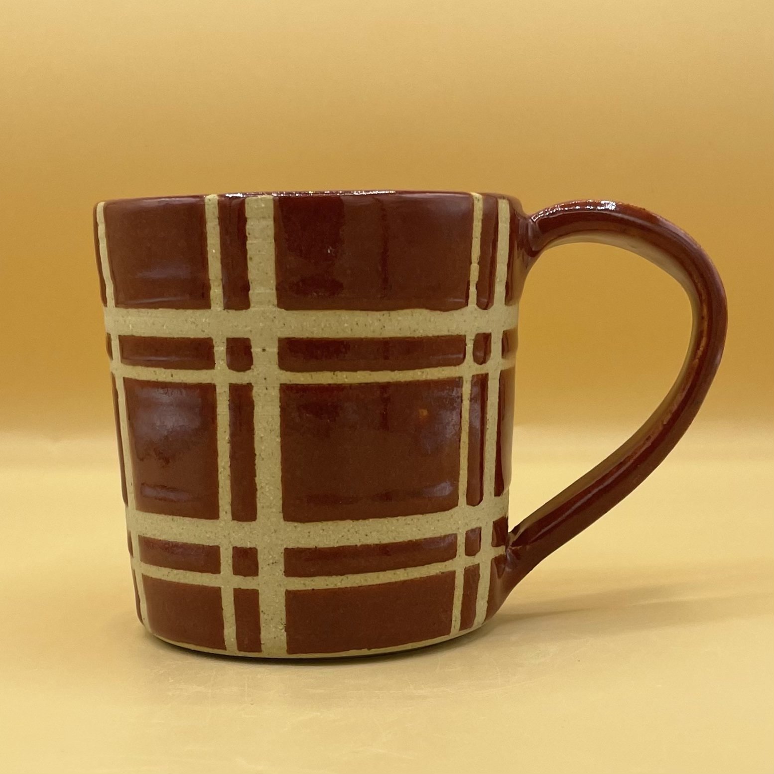 Plaid Red Mug 2