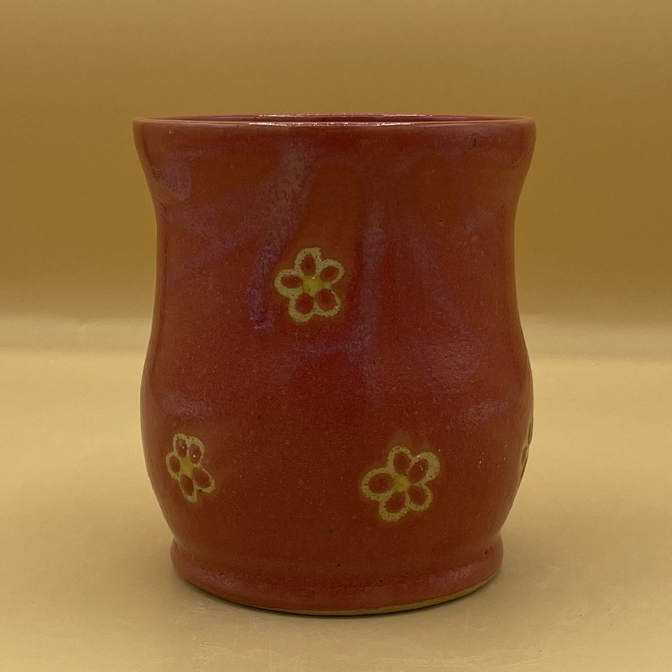 Raspberry Floral Tumbler 2