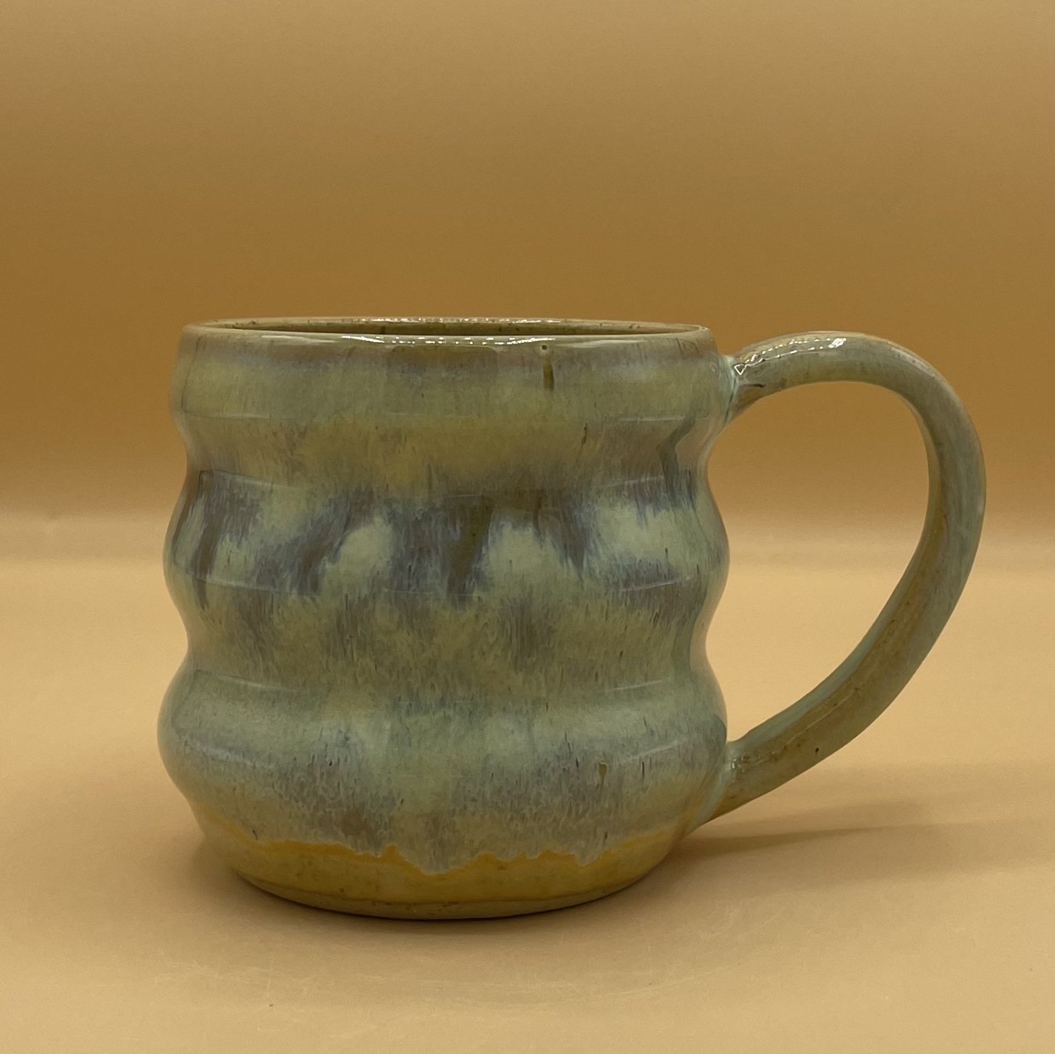 Meadow Green Shapely Mug