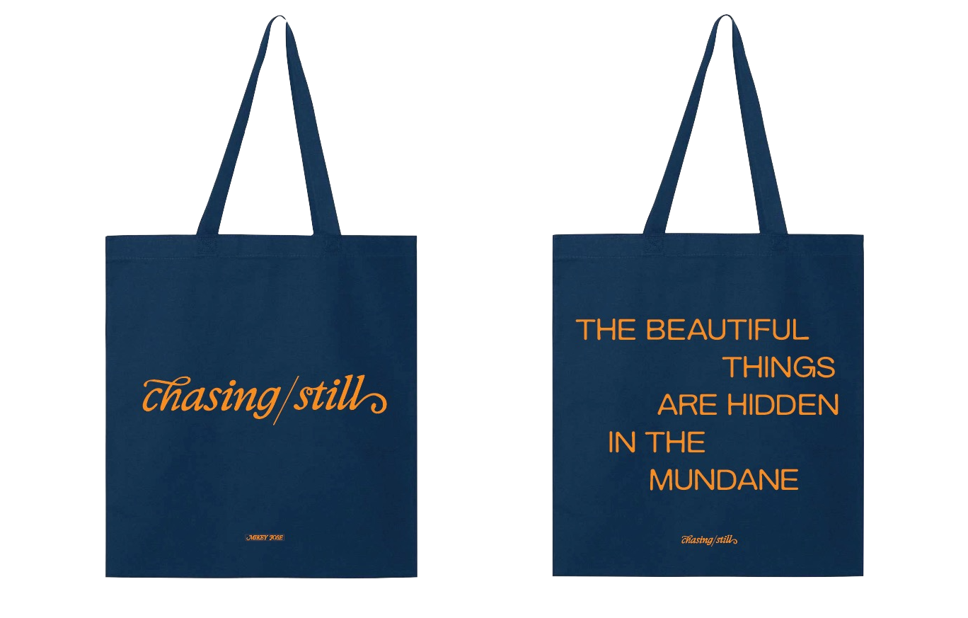 "MUNDANE" tote