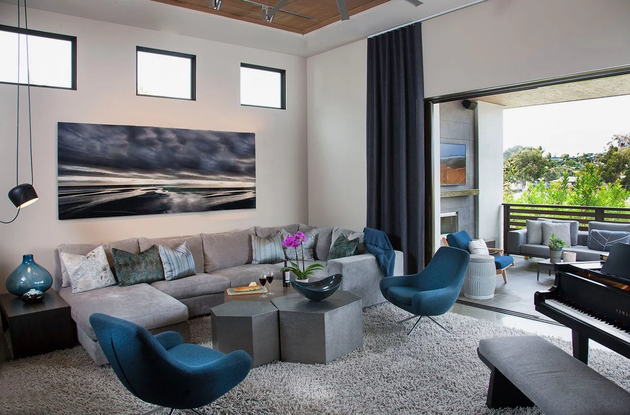 Luxury home renovation interior design San Diego by Lori Gentile