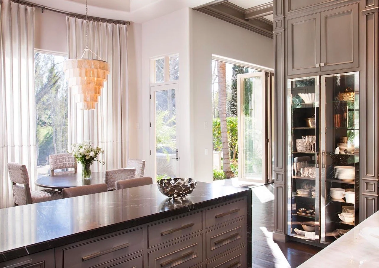 Custom kitchen interior design finishes San Diego by Lori Gentile