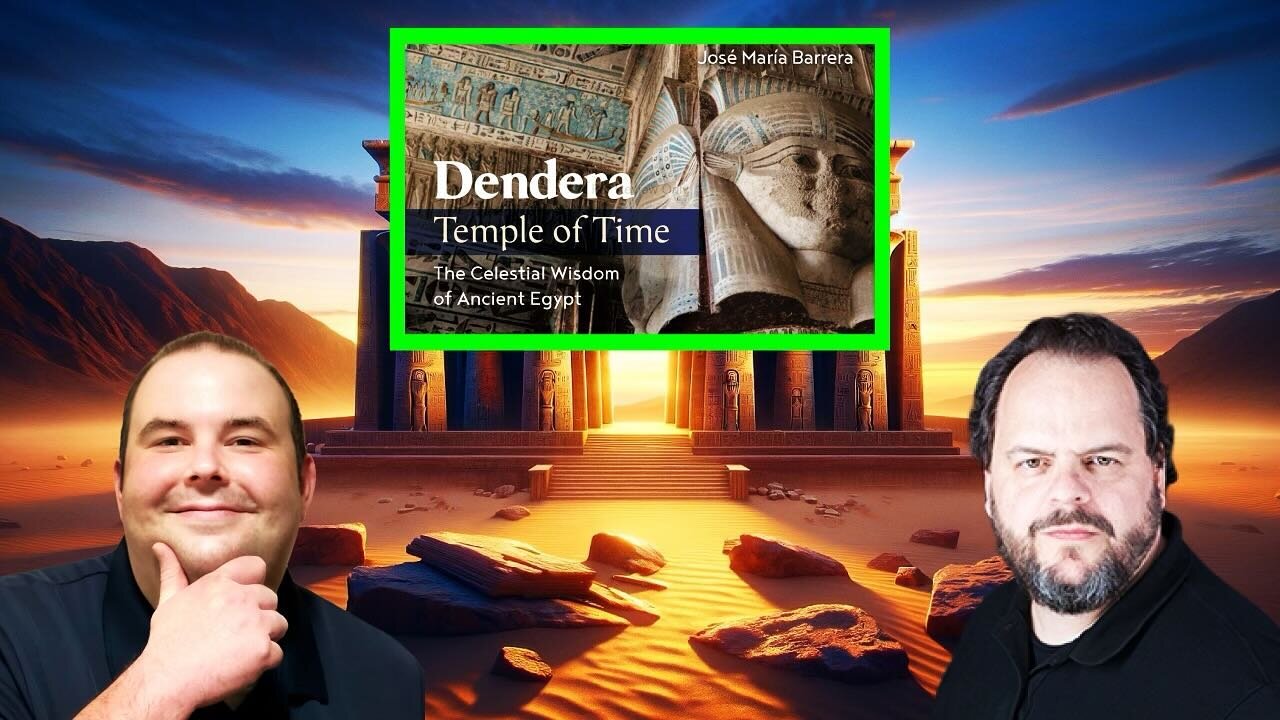 New episode 304 now available with Jos&eacute; Mar&iacute;a Barrera author of Dendera, Temple of Time. We will discuss the mysteries, symbolism, and hieroglyphs from the Hathor temple at Dendera as well as Ancient Egypt in general. Click the linktree