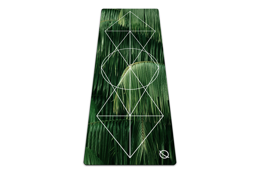 Evergreen - Travel Rectangle Mat - Sustainable grippy yoga mat