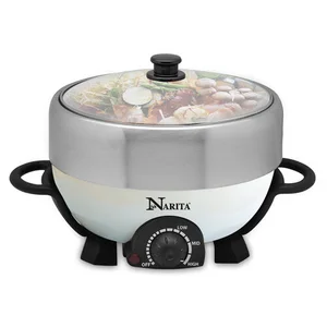 Narita S S Electric Hot Pot And Grill 4 0l Kitchen Cutlery Cookware Electrics Honusquare Cookware Dinnerware Kitchen Electrics And Bbq Grills