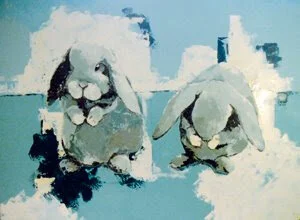  Huile sur toile. 130 x 97 cm 