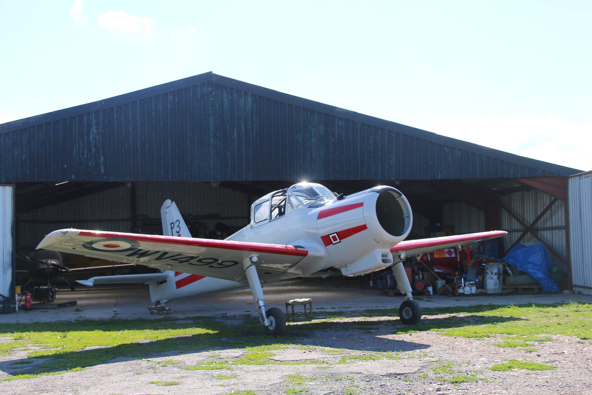 WV499 Piston Provost restoration by The Somerset Aeroplane Co