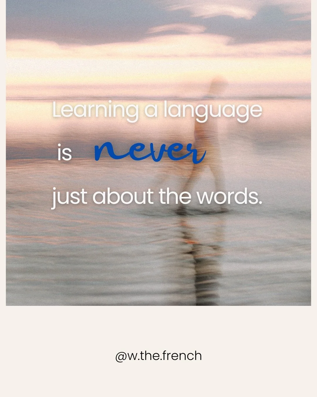 Some of us don&rsquo;t learn languages just to check a box. ✨

We learn them because something in us knows there&rsquo;s more... more connection, more places, more versions of ourselves waiting to be discovered.

If that&rsquo;s you, you&rsquo;re in 