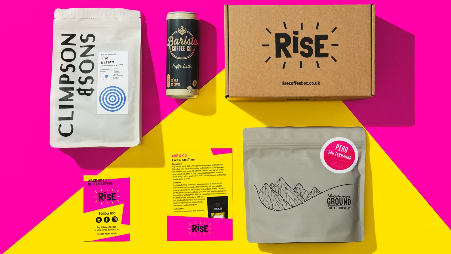 Speciality coffee gift subscription 